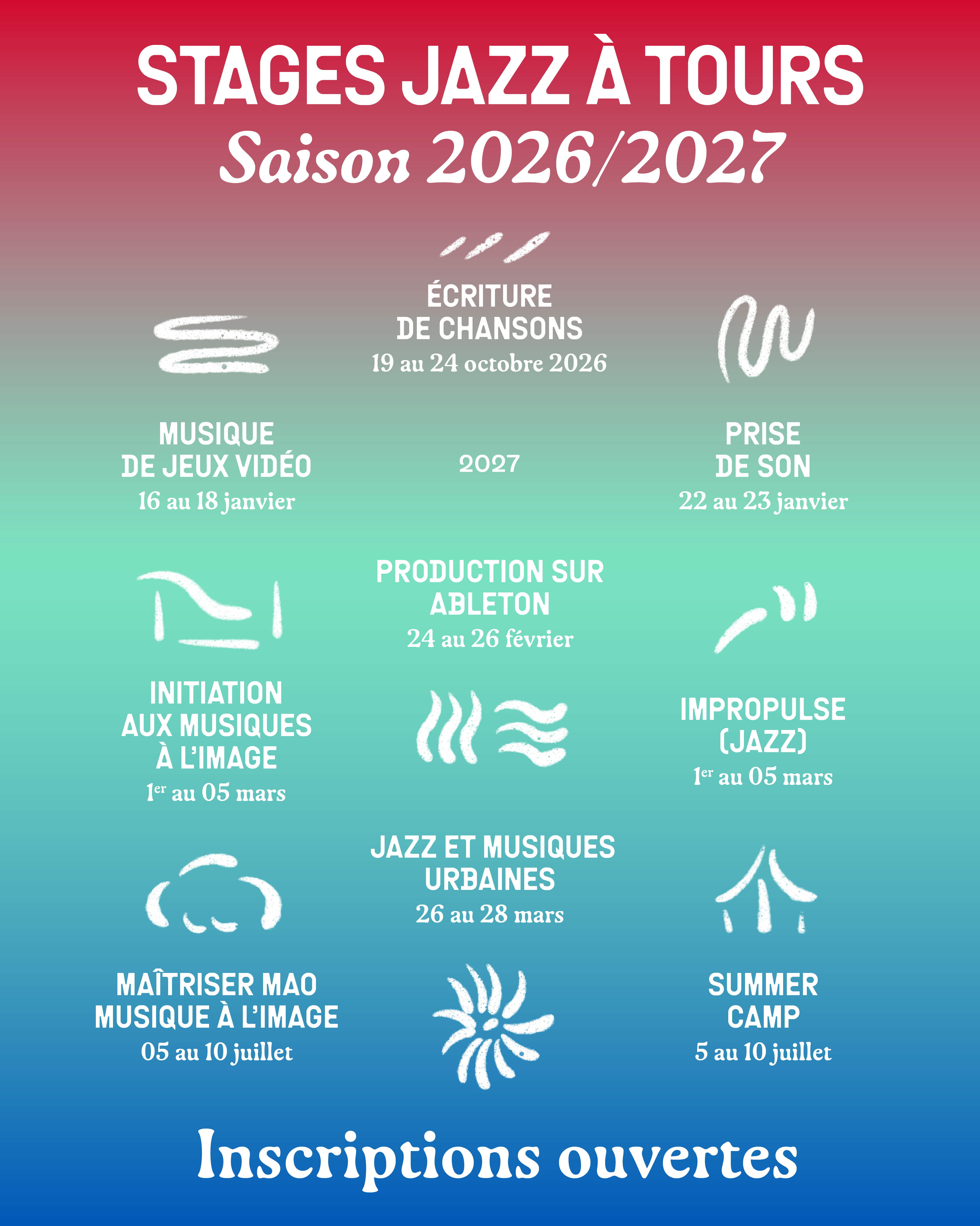 Stages Jazz a Tours