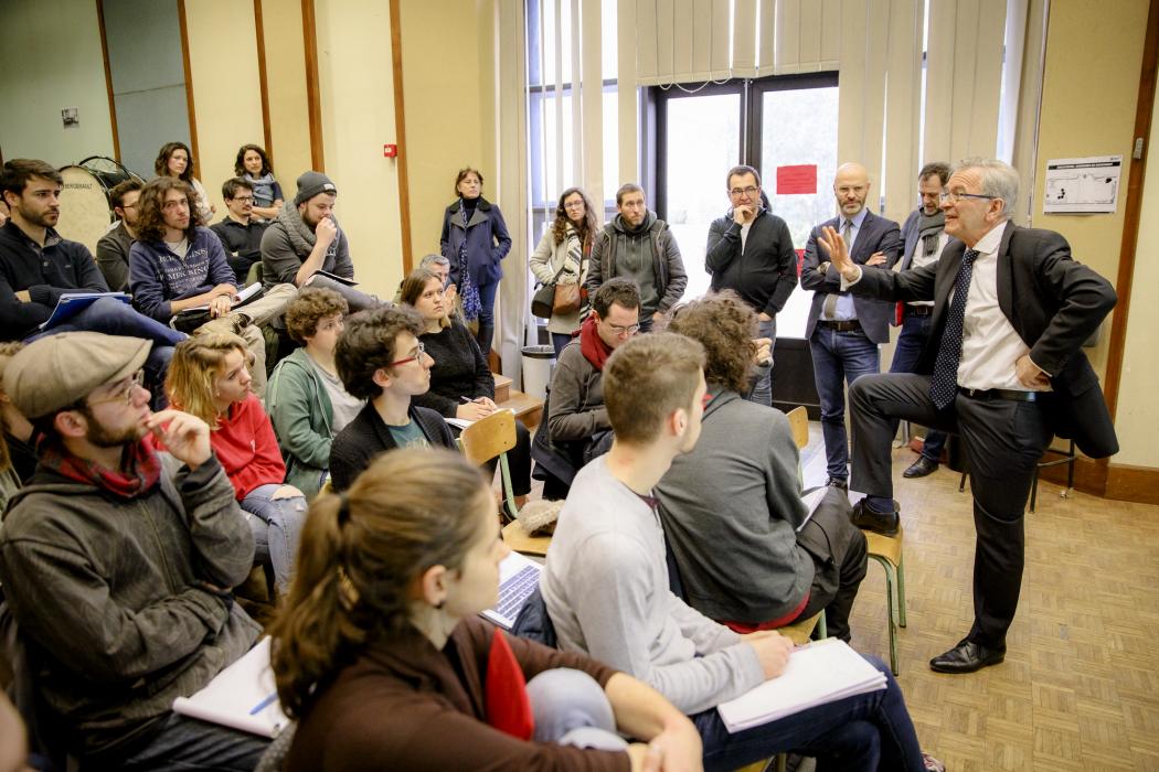 Rencontre avec les élèves en formation jazz et musiques actuelles amplifiée