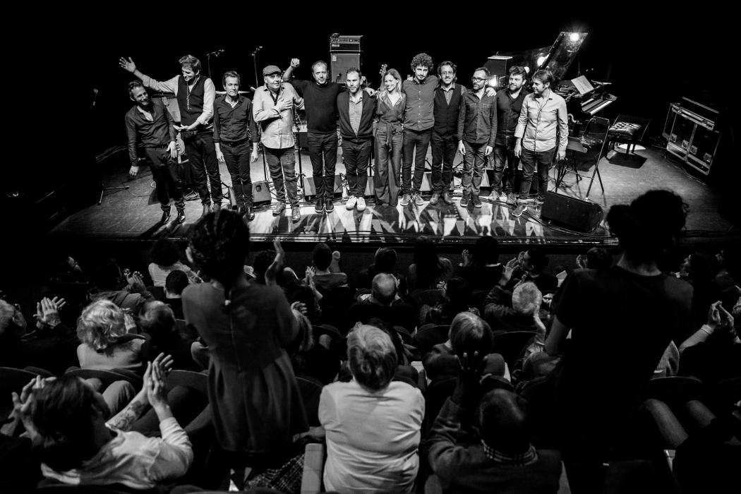 L'Orchestre National de Jazz Olivier Benoit au festival Emergences © Rémi Angeli – à Petit faucheux.