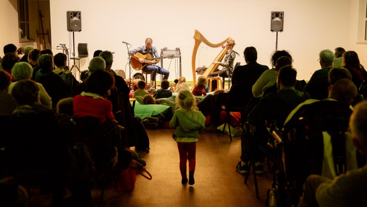 Duo Florent / Perrudin au festival Emergences © Rémi Angeli – à LE HQ Tours.