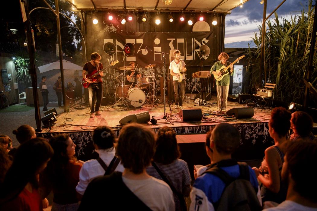 Electric Vocuhila à La Guinguette de Tours pour les 40 ans de Jazz à Tours